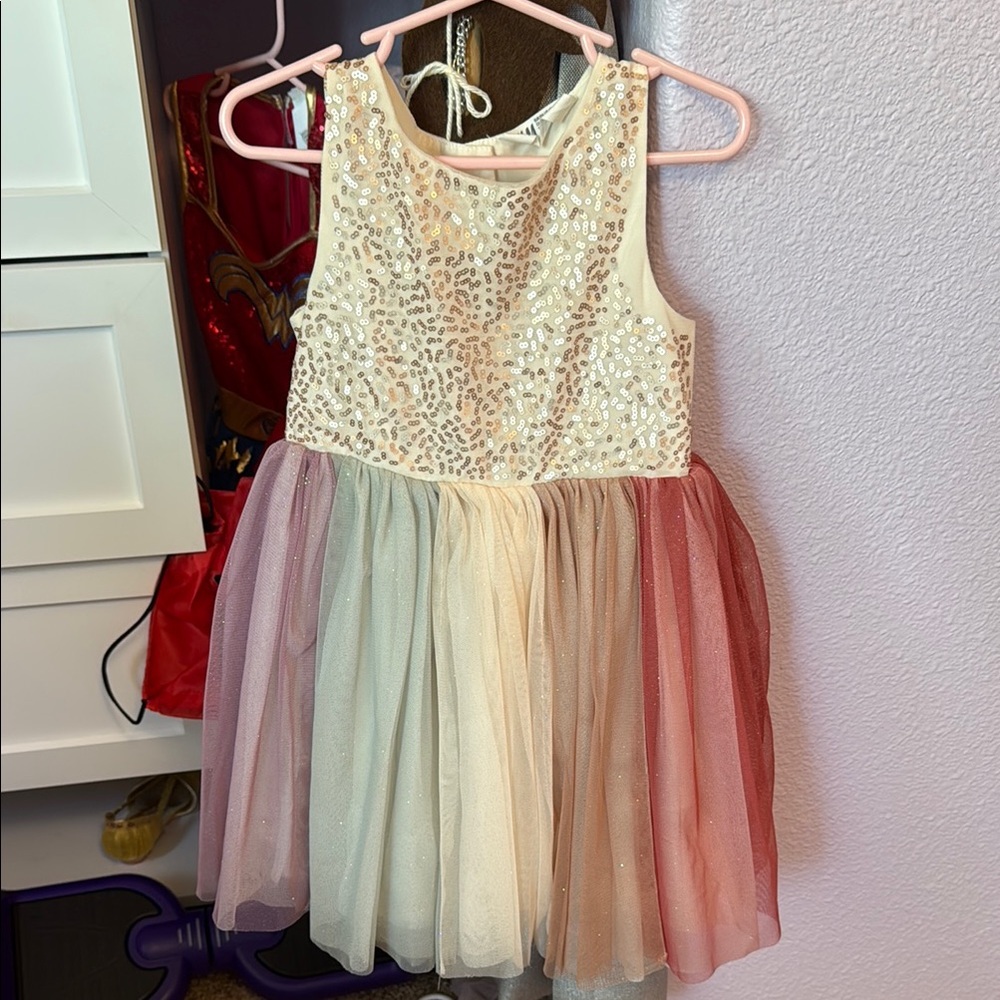 H&M Multicolor Sequin Kids Dress